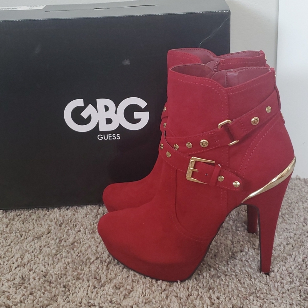 Guess shoes heels Booties